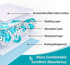 KANECH heavy absorbency overnight bed protector close up of secure elastic corner straps