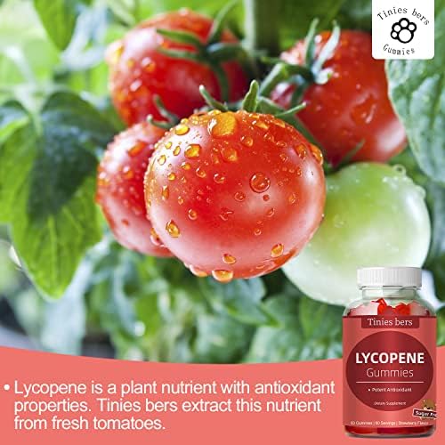 Close up look of sixty strawberry flavored pectin gummies for heart and prostate health
