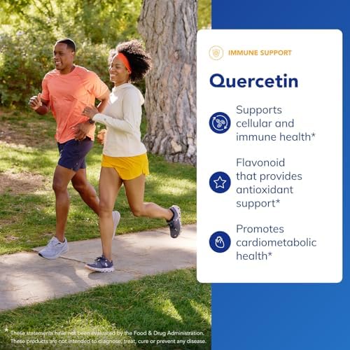 Hypoallergenic vegetarian capsules of Pure Encapsulations Quercetin for cellular health protection