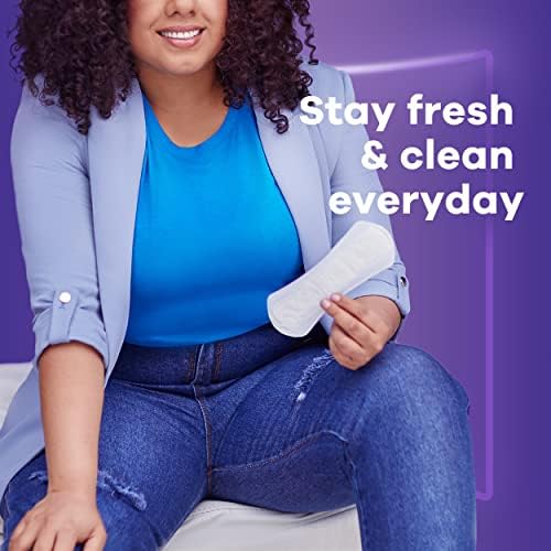 Bulk pack of Always 136 count long unscented panty liners