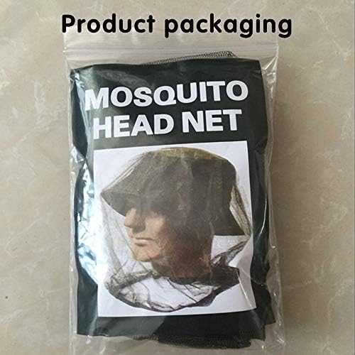 Full set of 6 Cuayaes insect head nets laid out flat