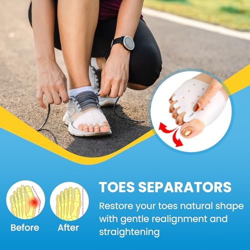 Washable medical grade gel foot pads for Morton's neuroma support