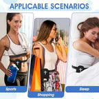 Washable and reusable urostomy bag protector for men and women