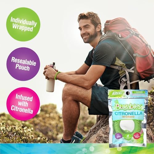 Pic Bugables mosquito repellent wristbands for outdoor activities