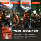 Outdoor enthusiast wearing Ben's InvisiNet bug gear