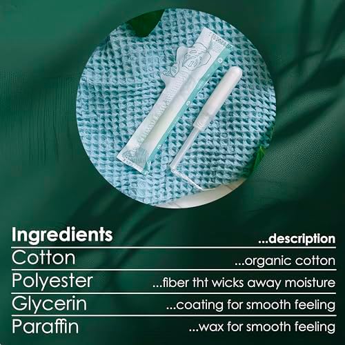 Comparison of light and regular absorbency tampons from L. organic line