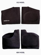 Side profile of Brison gel foot pads demonstrating thickness and cushioning.