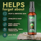 Fungazol anti fungal body spray with tea tree oil 120ml bottle