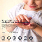 Two bottles of PAYAOCZ natural berry flavored immune defense gummies for kids and adults
