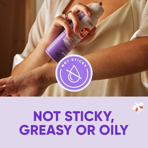 Off! Clean Feel fragrance-free mosquito and tick repellent spray