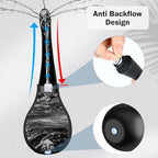 Close up of SewXew anti backflow nozzle for 360 degree deep cleaning