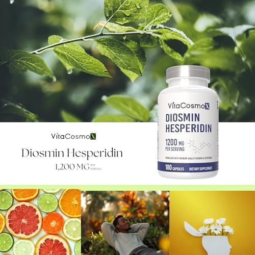 VitaCosmoX imported USA formulation capsules for healthy vein function and lymphatic drainage