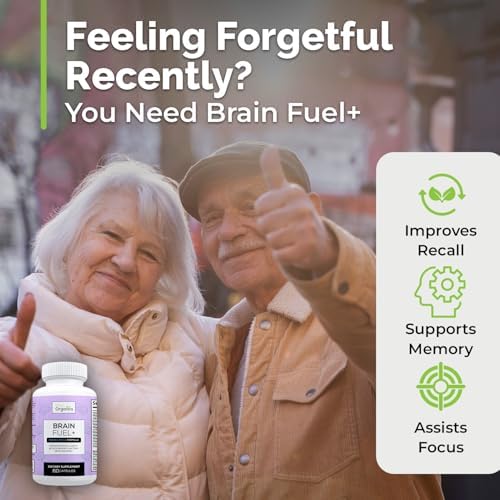 Brain Fuel Plus DMAE blend bottle supplement facts label