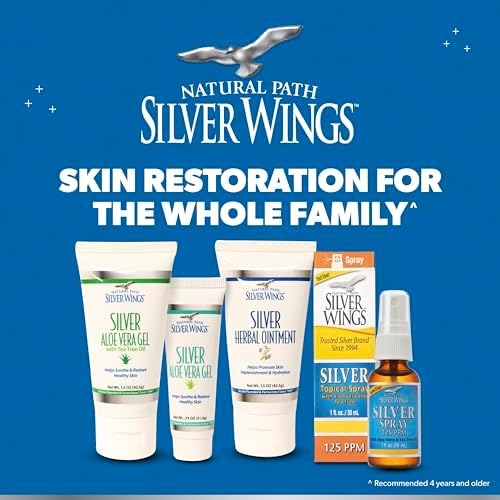 Natural Path Silver Wings therapeutic herbal ointment texture and application details