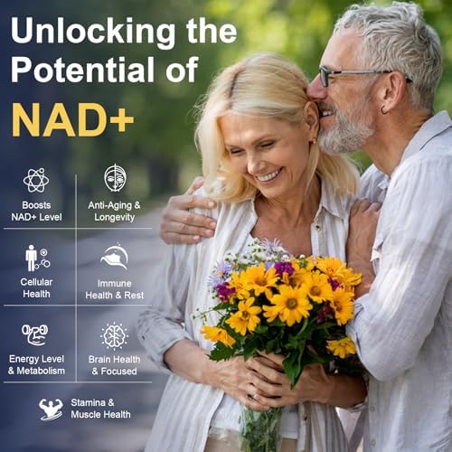 Totaria NAD supplement packaging details for anti-aging support