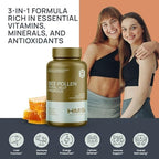 HMS Nutrition non-GMO gluten-free immune support capsules packaging design