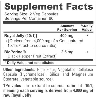 Authentic NusaPure Royal Jelly USA imported supplement for Indian consumers wellness