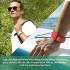 Parakito Paradise design mosquito repellent band set with refills