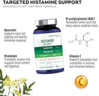 Granions Quercetin with Bromelain capsules packaging displaying the premium ingredient formulation panel.