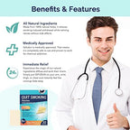 Side view of Veakoo 30 count nicotine replacement therapy pack.