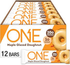 ONE Protein Bars, Maple Glazed Doughnut, Gluten Free with 20g Protein and 1g Sugar, Pantry Staples, 2.12 oz (12 Count) - Image 2