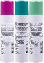 Three 2 ounce bottles of FDS feminine deodorant spray for daily odor protection.