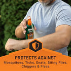 Two pack of Repel Sportsman Max aerosol cans highlighting eight hour mosquito protection