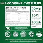 LIIFE tomato extract capsules ingredient nutrition facts label panel