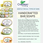 Creation Pharm natural herbal glycerin soap bars for washing away urushiol plant oils