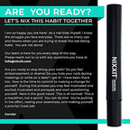 Two pack travel size discrete thumb sucking prevention pens