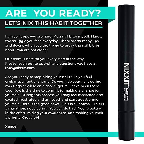 Two pack travel size discrete thumb sucking prevention pens