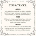 Lice Queen peppermint and rosemary preventative spray for bedding protection