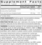 Igennus healthcare nutrition clean iron supplement showing 180 non GMO tablets