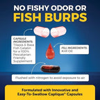 Authentic imported Viva Naturals omega 3 krill oil bottle with third party tested certification