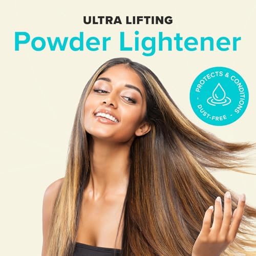 Odeon Professional hair lightener powder four ounce packaging showing lifting level details