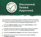 Supplement facts panel on the back of Swanson DMAE complex capsules