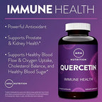 MRM Nutrition Quercetin 500mg plant based cardiovascular wellness capsules bottle