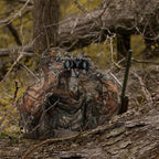 Loogu bug jacket with hood and zippered face cover.