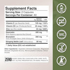 Side view highlighting the non-GMO gluten-free and vegan icons on Gade Nutrition packaging