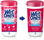 Wet Ones Antibacterial?Hand Wipes,?Fresh Scent Wipes | Antibacterial Wipes, Hand Sanitizer Wipes, Wet Ones Wipes, 40 ct. Canister - Image 3