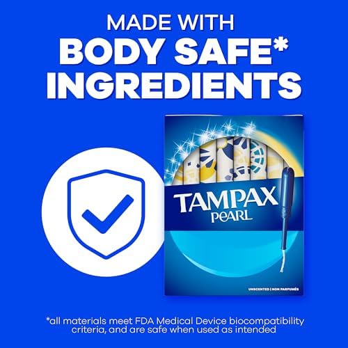Tampax Pearl FormFit expansion design for period protection