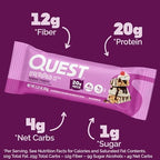 Quest Nutrition Overload Protein Bars, Sundae Funday, 20g Protein, 1g Sugar, 4g Net Carbs, Gluten Free, 12 Count - Image 3