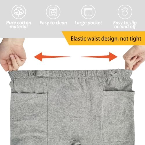 YingXue 2 pack ostomy care underwear for men and women