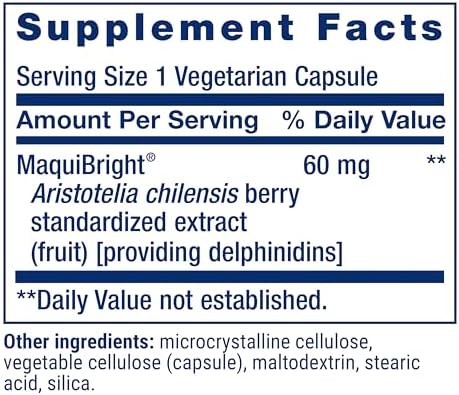 Vegetarian capsules for natural tear production and ocular lubrication.