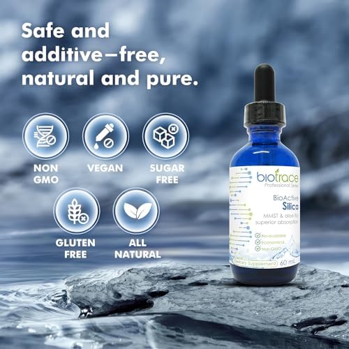 Biotrace BioActive Silica 60ml bottle side profile