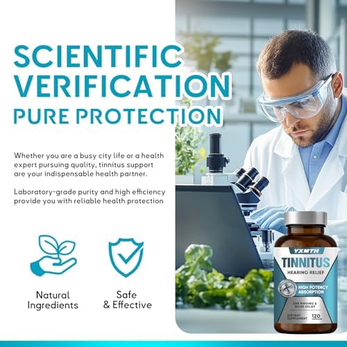Premium dietary capsules for inner ear health and microcirculation support.