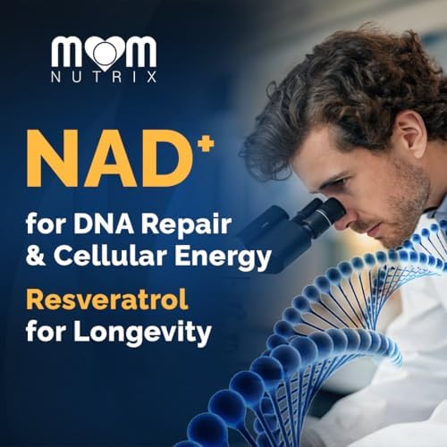 High purity NAD supplement with Resveratrol capsules