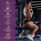 Premium vegan magnesium blend ingredients list and nutritional facts label