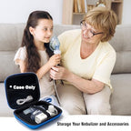 Waterproof EVA medical case for kids and adults asthma supplies.
