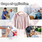 Washable nursing home gown for infirm patient comfort